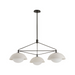 Arteriors GADMC01 Glaze 3-lt 38" Chandelier