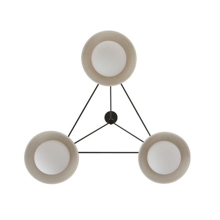 Arteriors GADMC01 Glaze 3-lt 38" Chandelier