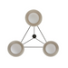 Arteriors GADMC01 Glaze 3-lt 38" Chandelier