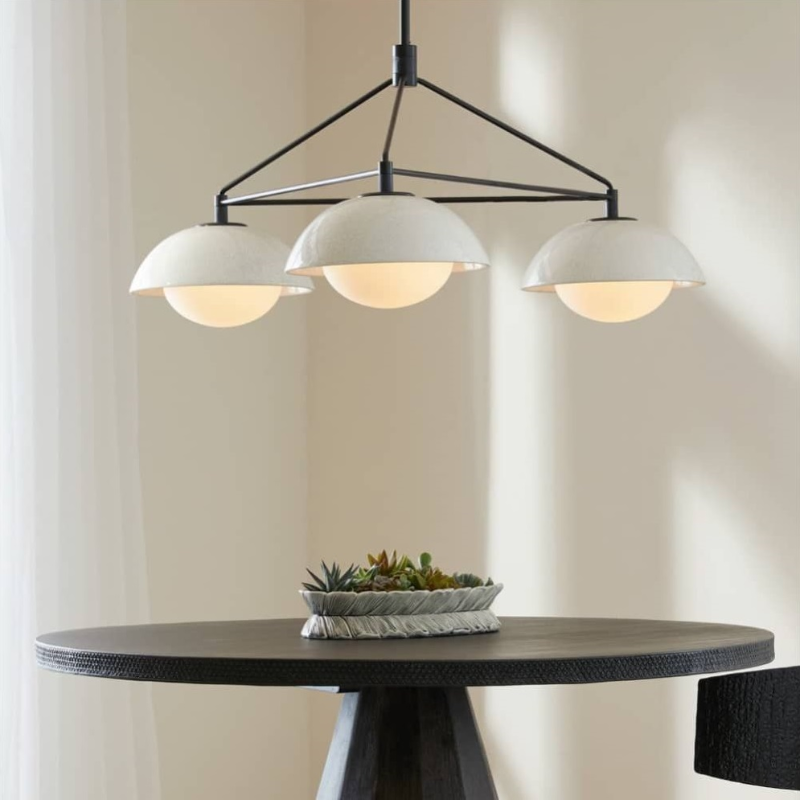 Arteriors GADMC01 Glaze 3-lt 38" Chandelier