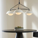 Arteriors GADMC01 Glaze 3-lt 38" Chandelier