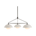 Arteriors GADMC01 Glaze 3-lt 38" Chandelier