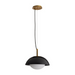 Arteriors GADPC01 Glaze 1-lt 12" Pendant - Antique Brass