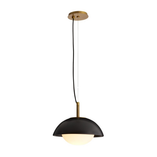 Arteriors GADPC01 Glaze 1-lt 12" Pendant - Antique Brass