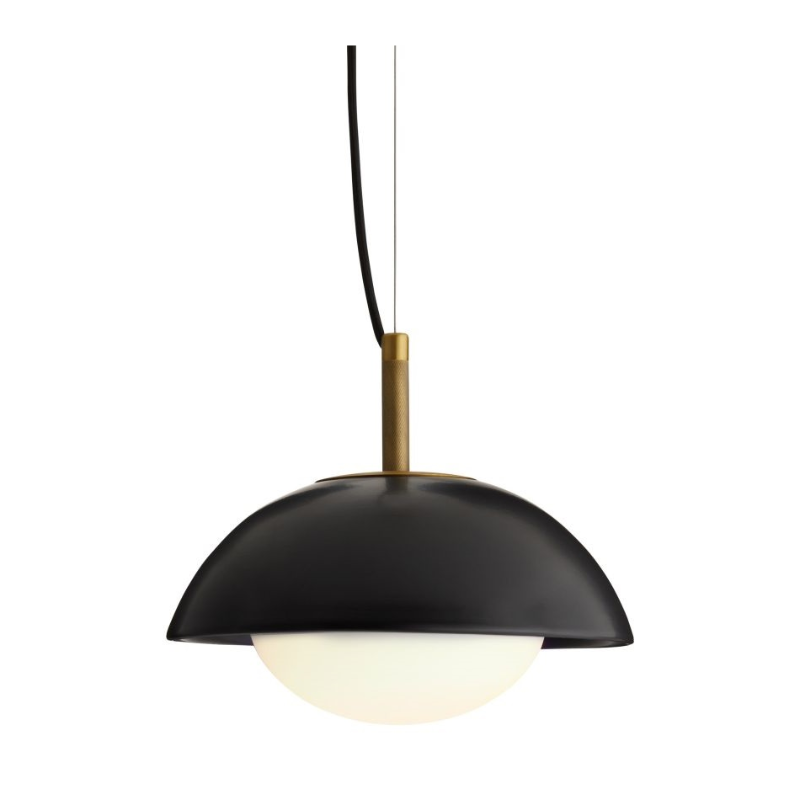 Arteriors GADPC01 Glaze 1-lt 12" Pendant - Antique Brass