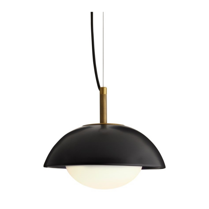 Arteriors GADPC01 Glaze 1-lt 12" Pendant - Antique Brass