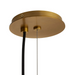 Arteriors GADPC01 Glaze 1-lt 12" Pendant