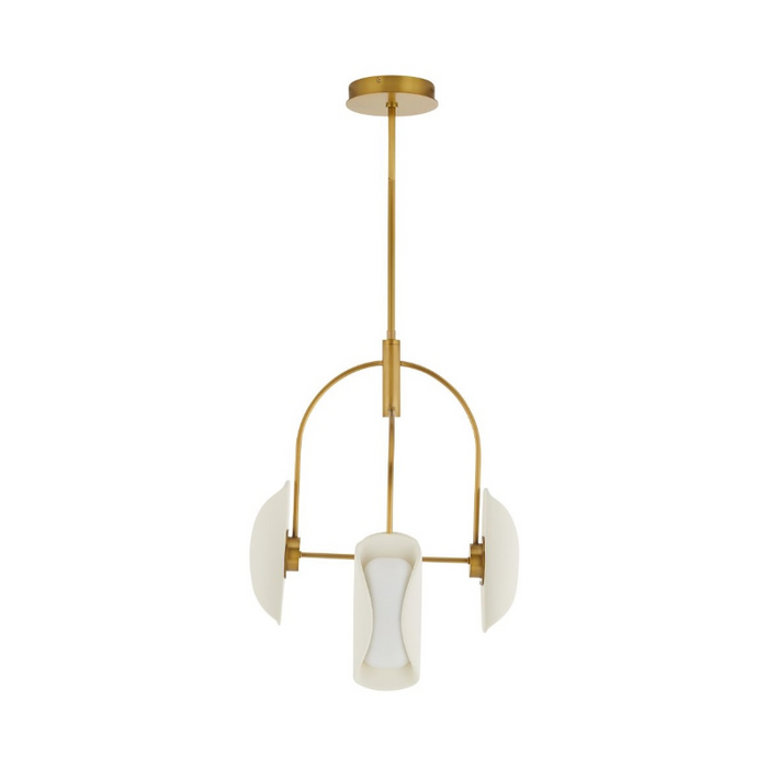 Arteriors GADSC01 Roll 4-lt 20" LED Chandelier
