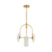 Arteriors GADSC01 Roll 4-lt 20" LED Chandelier