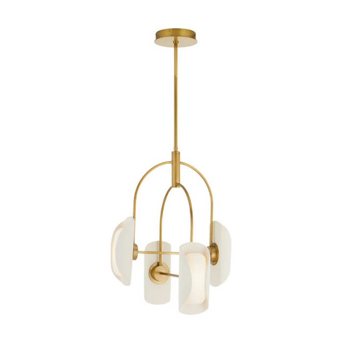 Arteriors GADSC01 Roll 4 lt 20 LED Chandelier