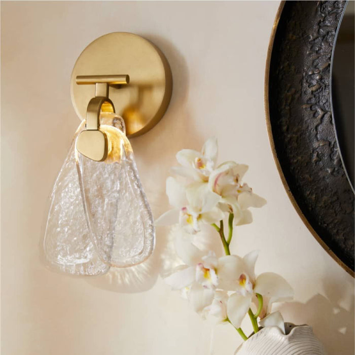 Arteriors GADWC06 Melt 1-lt 14" Tall LED Wall Sconce