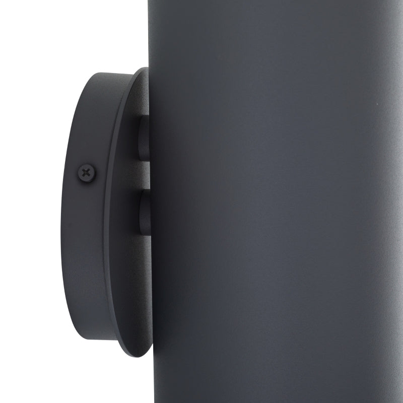 Arteriors Punch 1-lt 30" Tall Outdoor Wall Sconce - Graphite