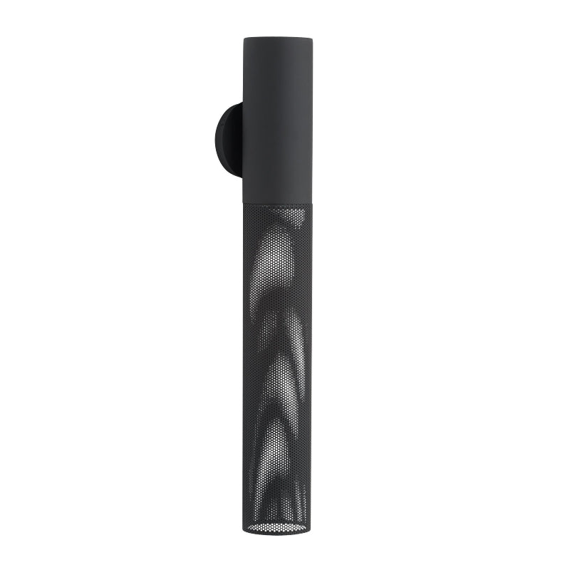 Arteriors Punch 1-lt 30" Tall Outdoor Wall Sconce - Matte Black