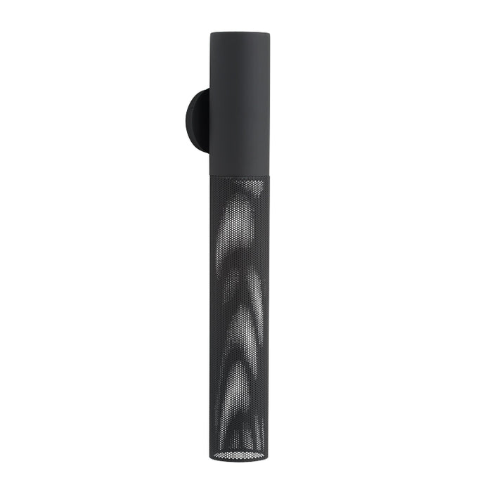 Arteriors Punch 1-lt 30" Tall Outdoor Wall Sconce - Matte Black