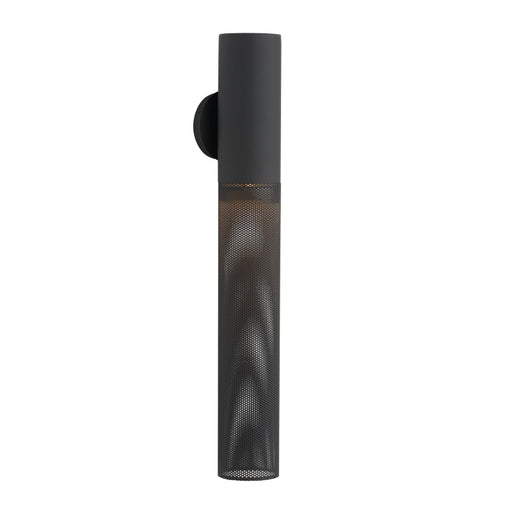Arteriors Punch 1-lt 30" Tall Outdoor Wall Sconce - Matte Black