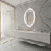 Paris Mirror Galaxy Oval 30" x 48" LED Lighted Mirror, 3CCT Selectable