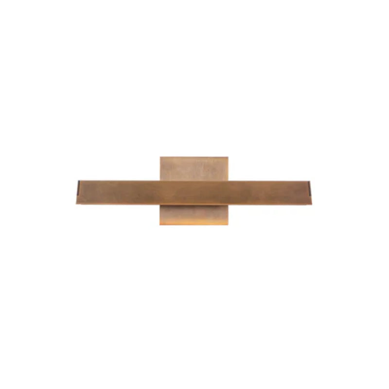 Kuzco WS10415 Galleria 1-lt 15" LED Wall Sconce - Vintage Brass