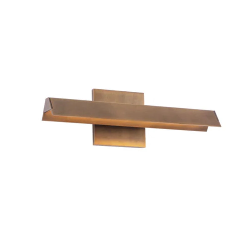 Kuzco WS10415 Galleria 1-lt 15" LED Wall Sconce - Vintage Brass
