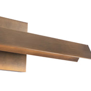 Kuzco WS10415 Galleria 1-lt 15" LED Wall Sconce - Vintage Brass