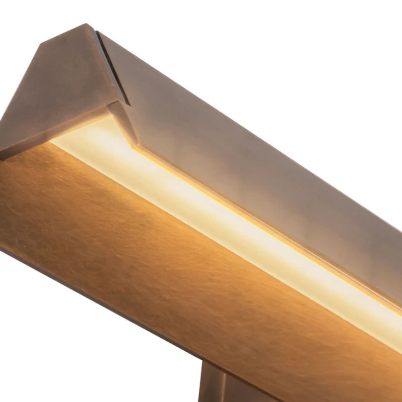 Kuzco WS10423 Galleria 1-lt 23" LED Wall Sconce - Vintage Brass