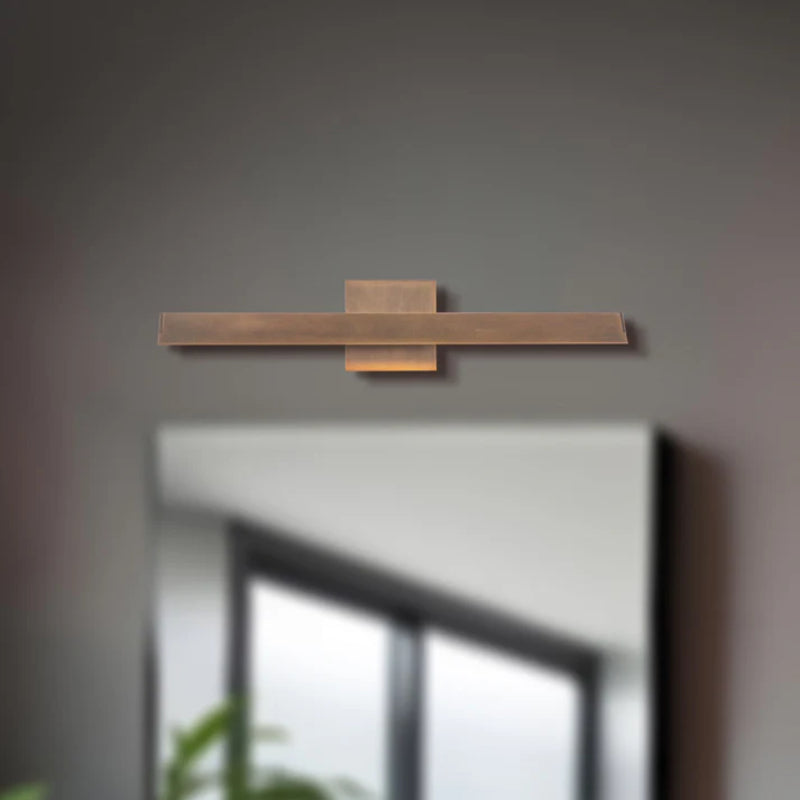 Kuzco WS10423 Galleria 1-lt 23" LED Wall Sconce - Vintage Brass