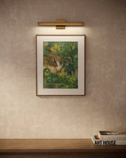 Kuzco WS10423 Galleria 1-lt 23" LED Wall Sconce - Vintage Brass