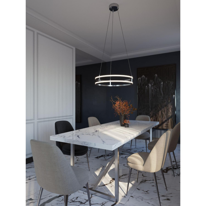AFX GEMP24LAJUD GEMP Series Gemini 2-lt 24" LED Pendant