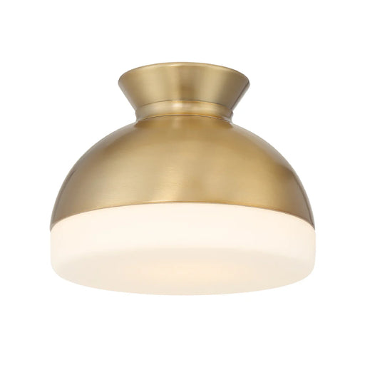 Crystorama GID-4000 Gidget 1-lt 10" Flush Mount - Vibrant Gold