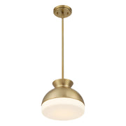 Crystorama GID-4005 Gidget 1-lt 10" Pendant - Vibrant Gold