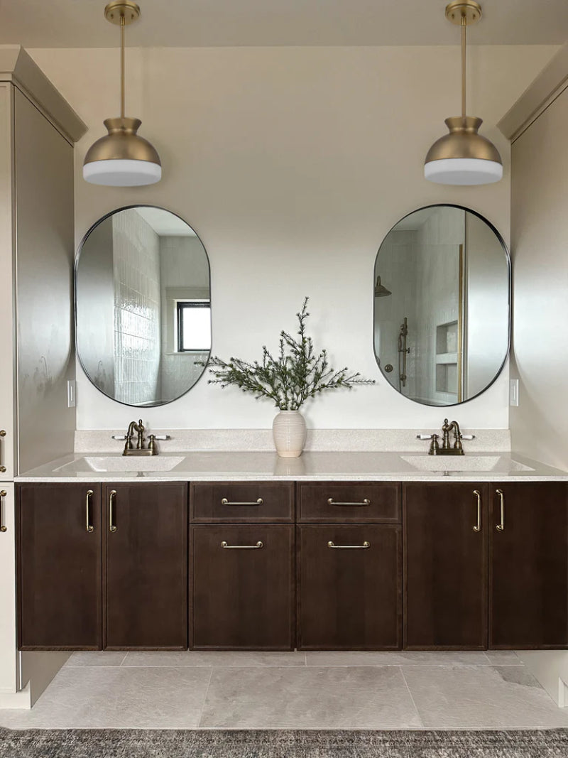 Crystorama GID-4005 Gidget 1-lt 10" Pendant - Vibrant Gold