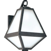 Crystorama GLA-9701 Glacier 1-lt 13" Tall Outdoor Wall Sconce