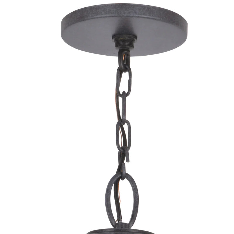 Crystorama GLA-9705 Glacier 3-lt 14" Outdoor Pendant