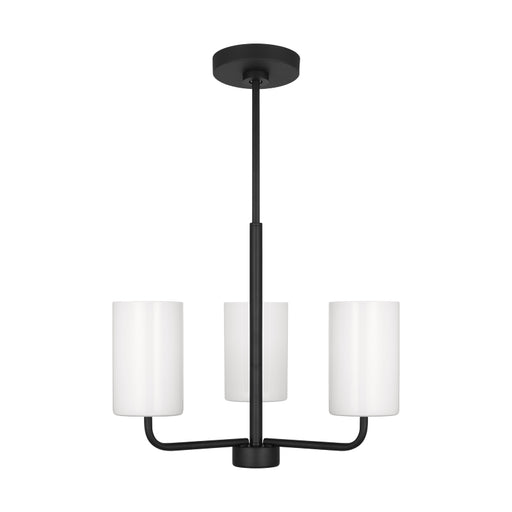 Generation GLC1003 Rhett 3-lt 18" Chandelier - Midnight Black