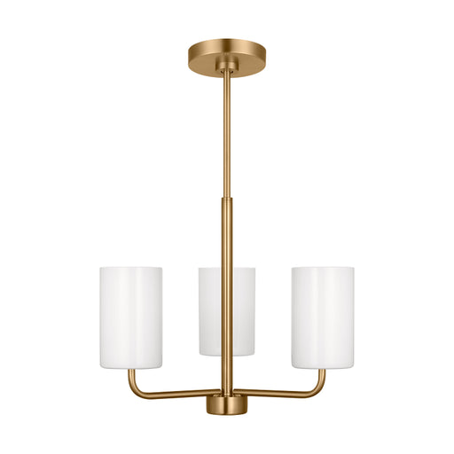 Generation GLC1003 Rhett 3-lt 18" Chandelier - Satin Brass