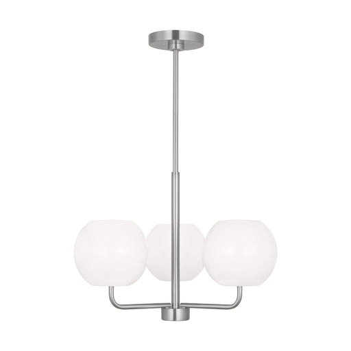 Generation GLC1043 Rory 3-lt 21" Chandelier - Brushed Steel