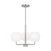 Generation GLC1043EN3 Rory 3-lt 21" LED Chandelier - Brushed Steel