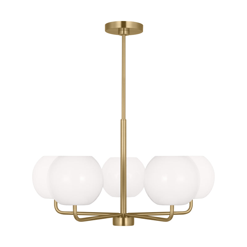 Generation GLC1055 Rory 5-lt 27" Chandelier - Satin Brass