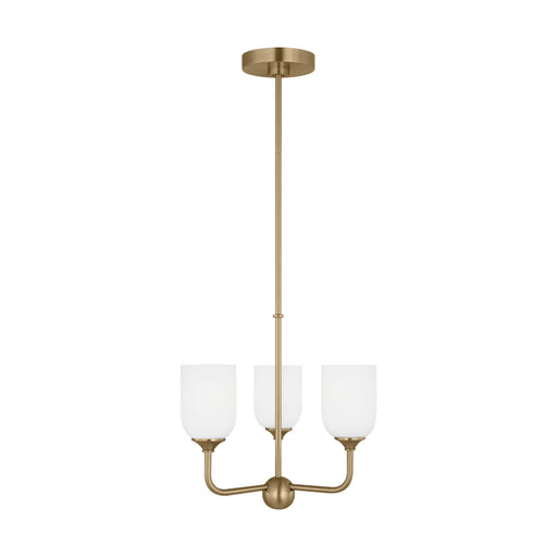 Generation GLC1073 Emile 3-lt 16" Chandelier - Satin Brass