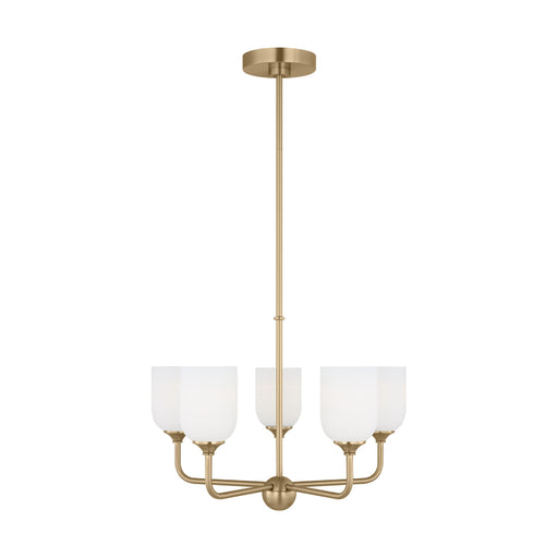 Generation GLC1085 Emile 5-lt 20" Chandelier - Satin Brass