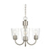 Generation GLC1153 Miles 3-lt 18" Chandelier - Brushed Nickel