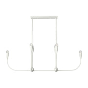 Generation GLC1226 Maya 6-lt 48" Linear Chandelier - Matte White