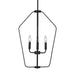 Generation GLC1264 Kennan 4-lt 16" Chandelier - Midnight Black