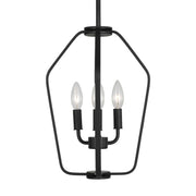 Generation GLC1283 Kennan 3-lt 11" Chandelier - Midnight Black