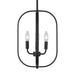 Generation GLC1293 Loretto 3-lt 11" Chandelier - Midnight Black