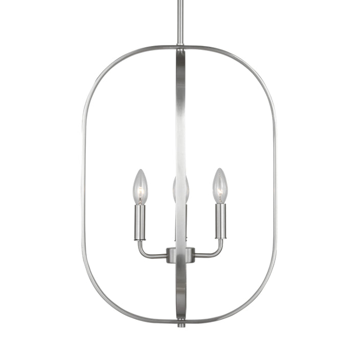 Generation GLC1304 Loretto 4-lt 16" Chandelier - Brushed Nickel