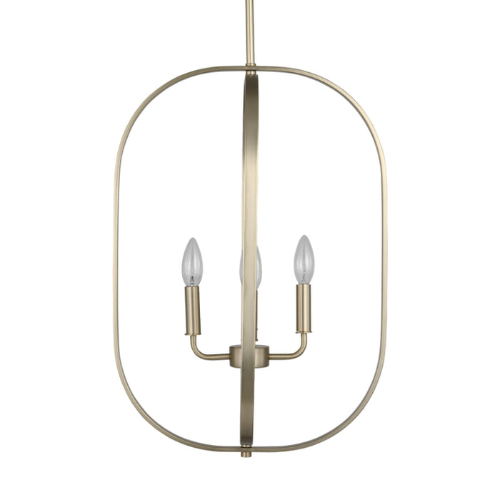 Generation GLC1304 Loretto 4-lt 16" Chandelier - Satin Brass