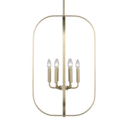 Generation GLC1316 Loretto 6-lt 19" Chandelier - Satin Brass