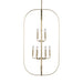 Generation GLC1329 Loretto 9-lt 24" Chandelier - Satin Brass