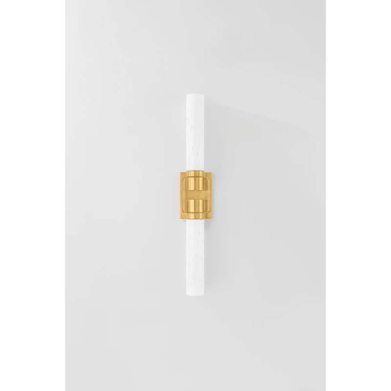 Hudson Valley 3726 Glen Oaks 2-lt 26" Tall Wall Sconce - Aged Brass