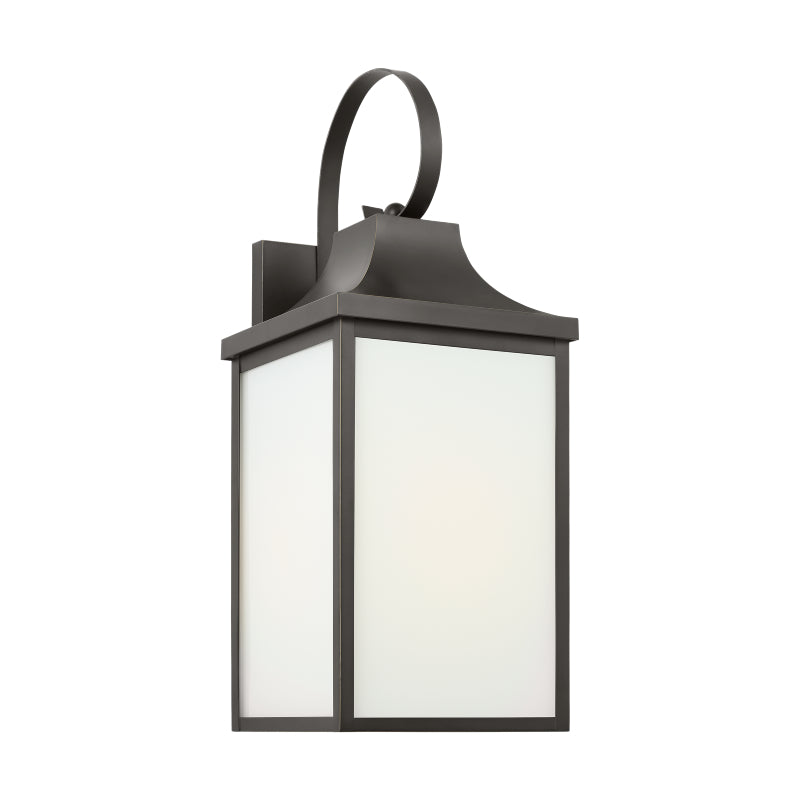 Generation GLO1031 Saybrook 1-lt 22" Tall Outdoor Large Wall Lantern - Antique Bronze